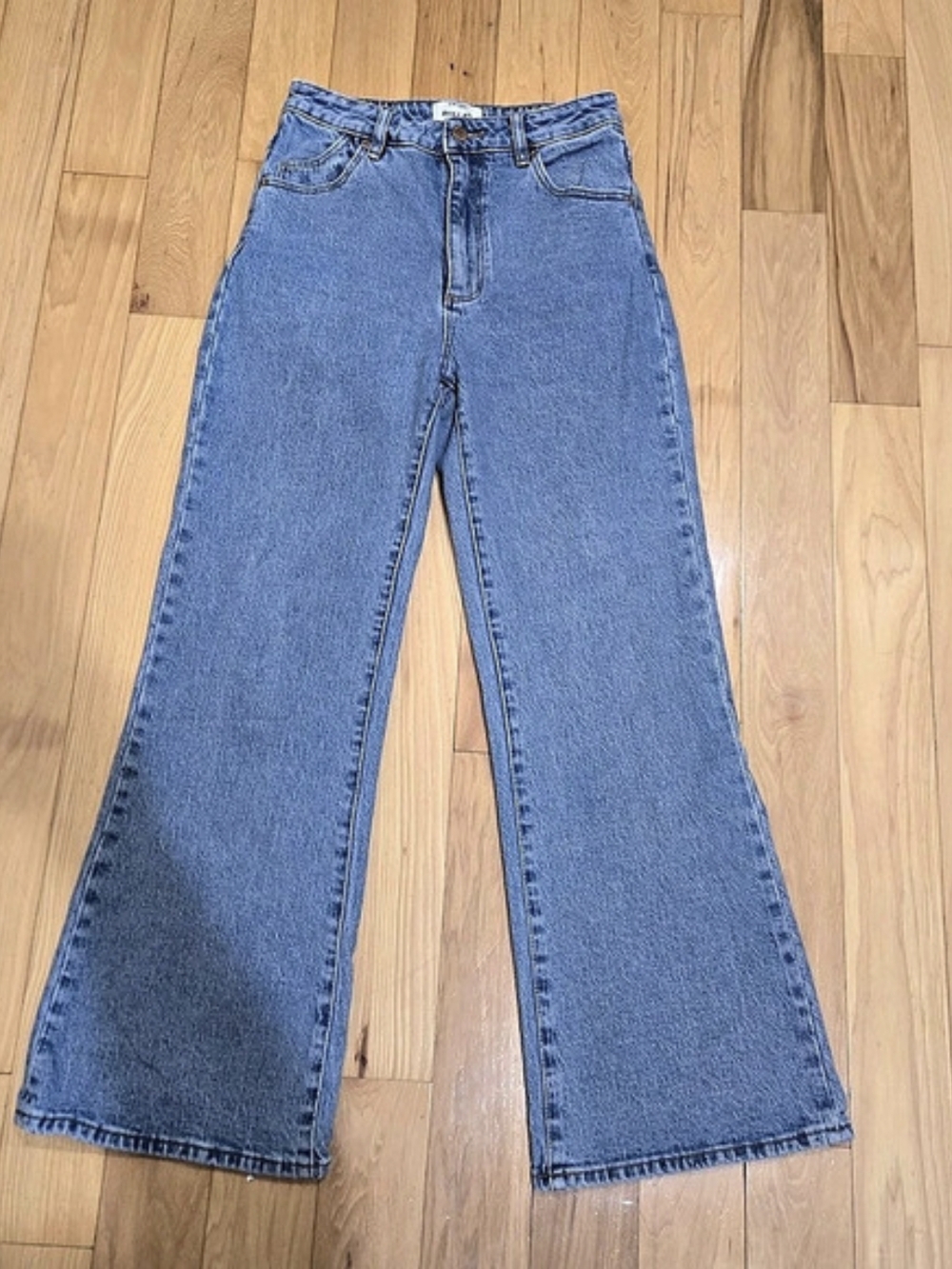 ROLLA'S Eastcoast Flare High Rise Blue Waist 27